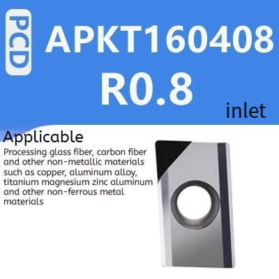 1035-Diamond Milling Blades CNC Gemstone Milling Blades APKT, SEHW, PCD Copper & Aluminum Shandong Denso Pricision Tools Co.,Ltd.